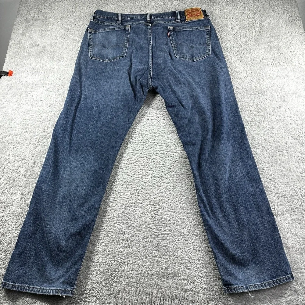 Levi's  516 Jeans Mens 40x32 (Actual 38x29) Straight  Fade Blue Jeans Clean